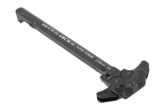 Bravo Company Manufacturing GUNFIGHTER MK2 Ambidextrous Charging Handle has medium latches.